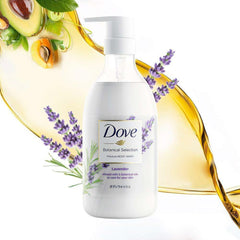 DOVE Botanical Selection Moisture Body Wash Lavender 500g (Japanese Version)