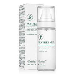 BENTON Tea Tree Mist 80ml (2.7 fl.oz.) - Tea Tree Leaf Water & Hyaluronic Acid Contained Skin Soothing and Moisturizing Facial Mist for Irritated Sensitive Skin