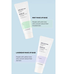 The Face Shop 空气棉化妆底霜 SPF30 PA++ 02 薰衣草