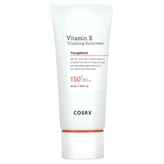 Vitamin E, Vitalizing Sunscreen, SPF 50+, 1.69 fl oz (50 ml), CosRx