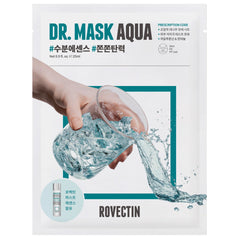 Rovectin Dr. Mask AQUA(5 片)- 7 层透明质酸面膜,含烟酰胺(维生素 B3)和泛醇(维生素 B5)
