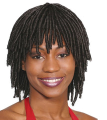Fashion women medium straight Short Dreadlock wig