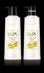 Lux Super Rich Shine Shine Plus 洗发水 400g + 护发素 400g