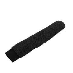 Unique Bargains Anti-slip Elastic Hand Towel Grip Cover for Badminton Racket Black