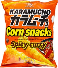 Koikeya Karamucho Spicy Curry Corn Snack 2.29 Oz (Pack of 12)