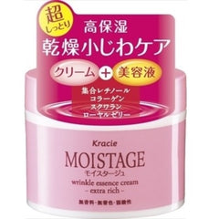 Kanebo Kracie Moistage Wrinkle Essence Cream extra rich 100g