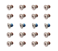 2 Sets Replacement Screws with Screwdriver for MacBook Pro 13 or 15 inch Retina Display A1398 A1425 A1502 2012-2015, Bottom Case Cover P5 Pentalobe Repair Tool Kit Laptop PC Computer