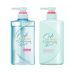 SHISEIDO Tsubaki Premium Cool Shampoo and Conditioner Pair Set 2 x 490ml – Made in Japan