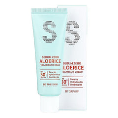 Be The Skin Vegan Sun Cream Sebum Zero Aloerice SPF 50+ PA++++ 1.69 fl oz / 50 ml