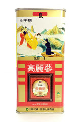 6 Years Korean Ginseng (Good) 40pcs 37.5g