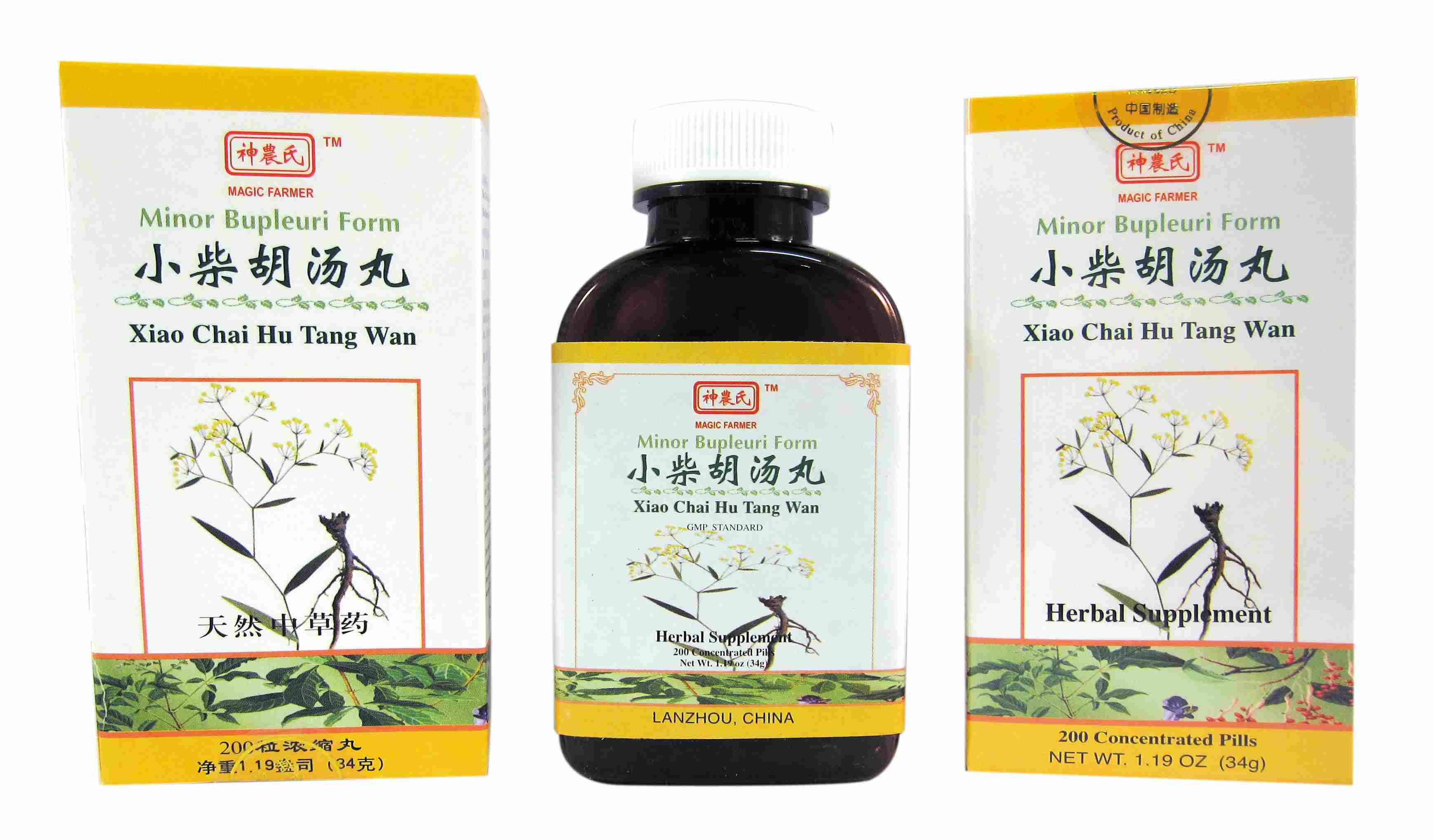 Minor Bupleuri Form Xiao Chai Hu Tang Wan (Magic Farmer)