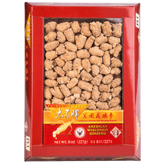 Prince of Peace Wisconsin American Ginseng Small Round Roots, 8 oz