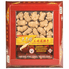 Prince of Peace Wisconsin American Ginseng Medium Large Round Roots, 4 oz