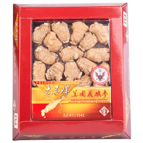 Prince of Peace Wisconsin American Ginseng Large Round Roots, 4 oz