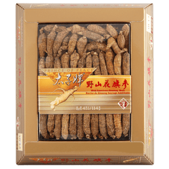 Prince of Peace Wild American Ginseng Medium Large Long Roots, 4oz