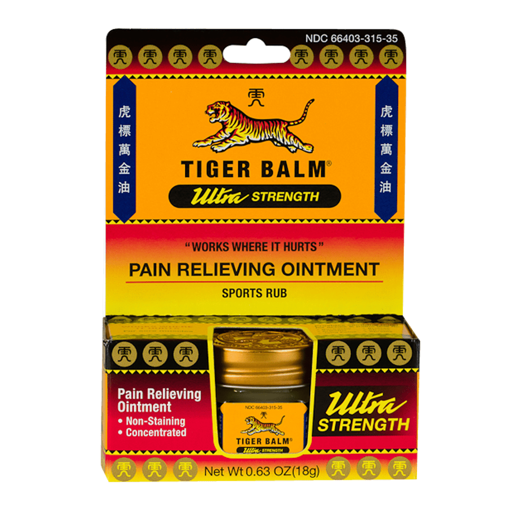 Tiger Balm Pain Relieving Ointment Large Ultra, 18g