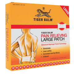 Tiger Balm Pain Relieving Large Patch, 4 Patches