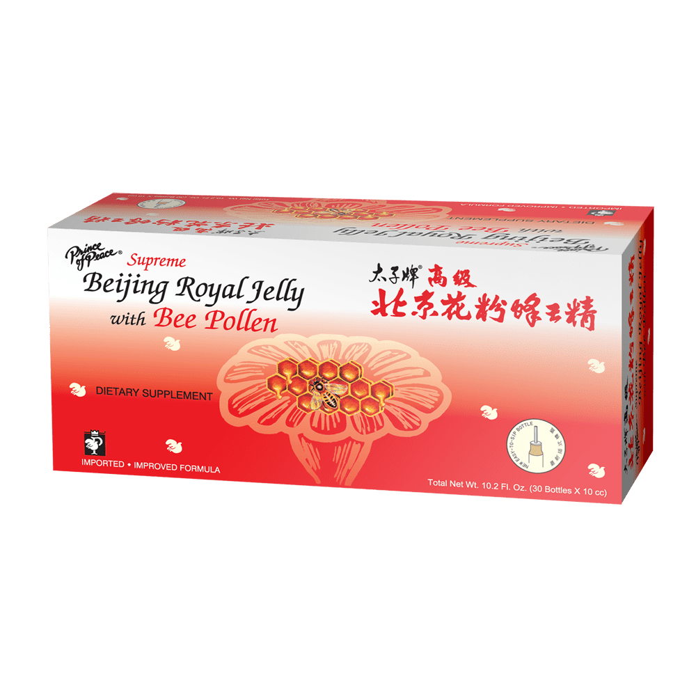 Prince of Peace Beijing Royal Jelly w/ Bee Pollen, 30x10cc
