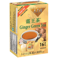 Prince of Peace Ginger Green Tea, 16 Tea bags