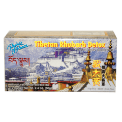 Prince of Peace Tibetan Rhubarb Detox Tea, 12 Bags