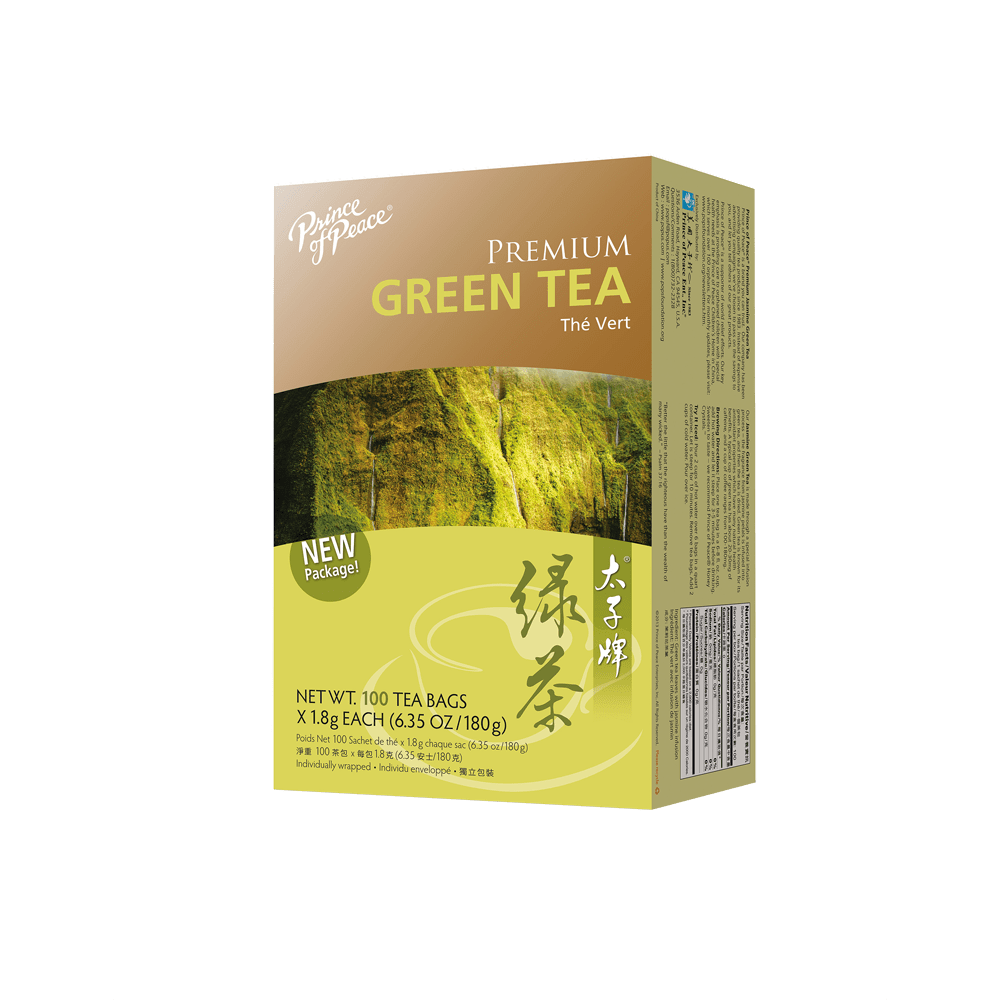 Prince of Peace Premium Green Tea, 100 Tea Bags