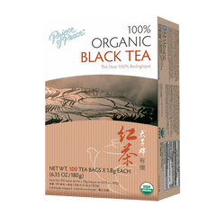 Prince of Peace Organic Black Tea, 100 Tea Bags