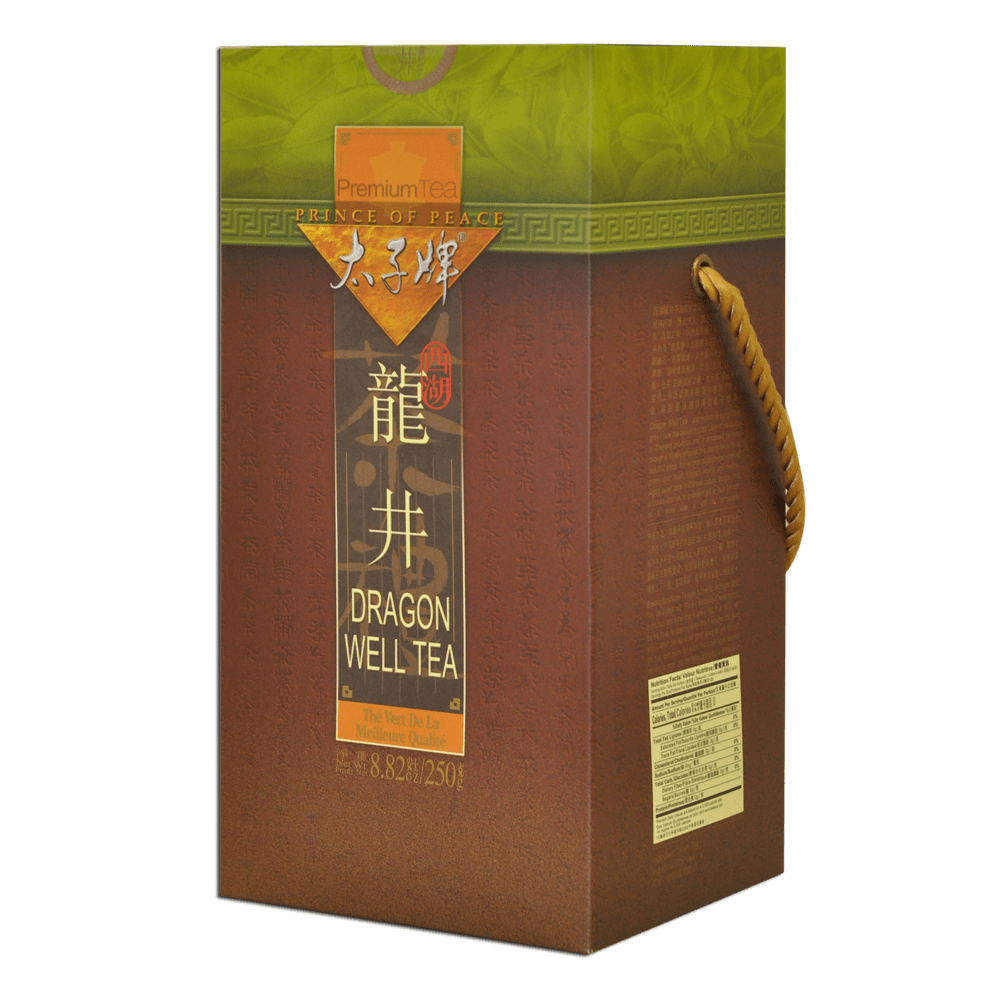 Prince of Peace Dragon Well Tea- Loose Tea Leaf, 250g