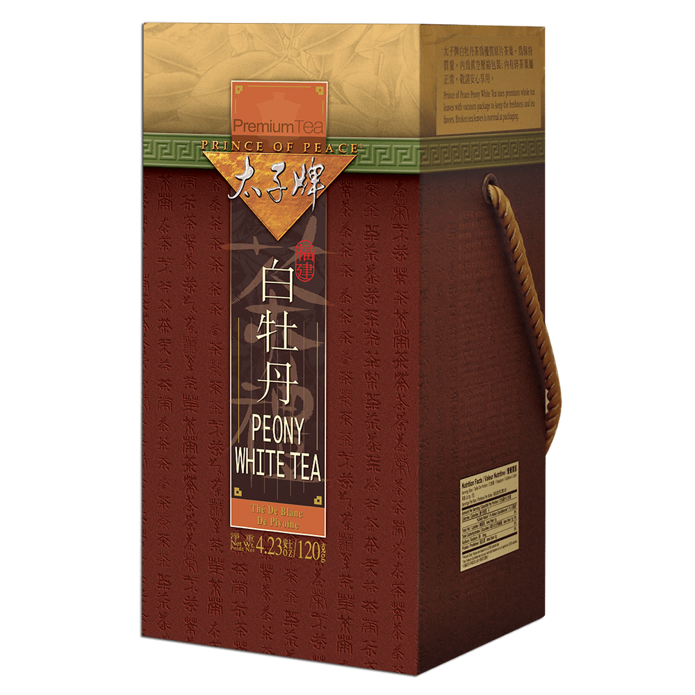 Prince of Peace Peony White Tea- Loose Tea Leaf, 120g