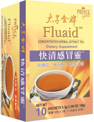 Prince Gold Fluaid - Concentrated Herbal Extract Tea, 10 Bags