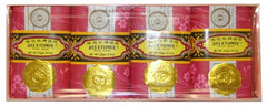 Bee & Flower Rose Soap Large, 4.4 oz. (pack of 4 bars)