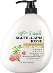 Tsaio Moisturizing Body Wash with Scutellaria and Rose, 850ml