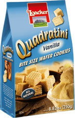 Loacker Vanilla Quadratini, 8.82 oz