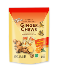 Prince of Peace Ginger Candy (Chews) With Mandarin Orange, 3 oz