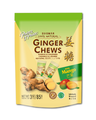 Prince of Peace Ginger Candy (Chews) With Mango, 3 oz