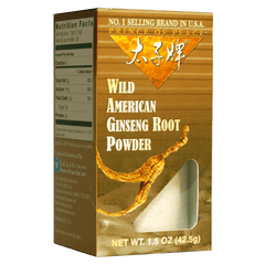 Prince of Peace Wild American Ginseng Powder, Gift Box 1.5oz