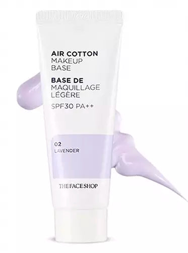 The Face Shop 空气棉化妆底霜 SPF30 PA++ 02 薰衣草