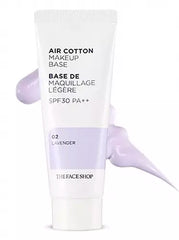 The Face Shop 空气棉化妆底霜 SPF30 PA++ 02 薰衣草