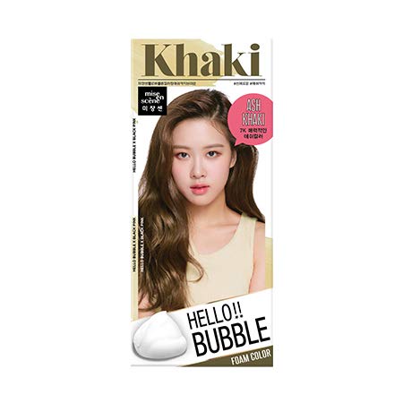 Easy Hair Coloring, mise en scene Hello Bubble Foam Color Medium Brown [6N Choco Brown], Self Care DIY Hair Coloring Amore Pacific