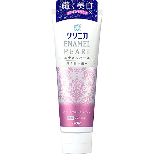 Lion Clinica enamel pearl white floral mint Vertical 130g