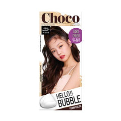 Easy Hair Coloring, mise en scene Hello Bubble Foam Color Medium Brown [6N Choco Brown], Self Care DIY Hair Coloring Amore Pacific