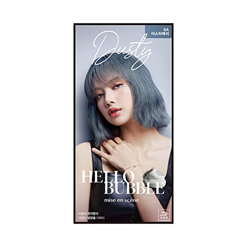 Easy Hair Coloring, mise en scene Hello Bubble Foam Color Medium Brown [6N Choco Brown], Self Care DIY Hair Coloring Amore Pacific