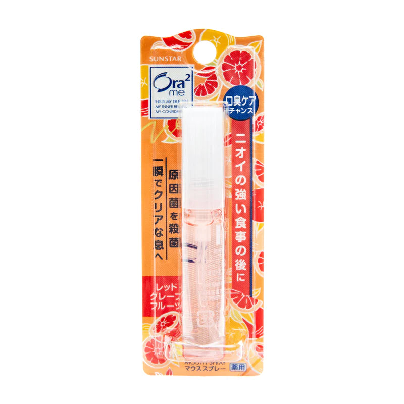 Sunstar Ora2 me Mouth Spray Oral Breath Freshener Red Grapefruit 6ml