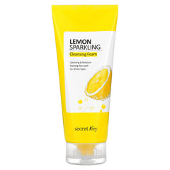 Lemon Sparkling Cleansing Foam, 7.05 oz (200 g), Secret Key