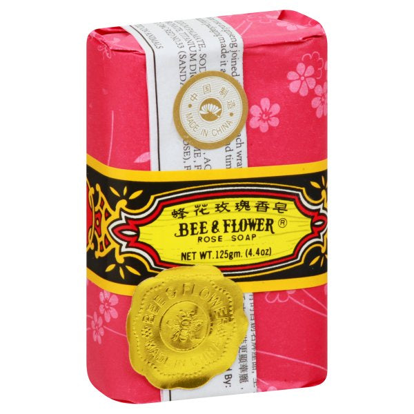 Bee & Flower Rose Soap 4.4 oz Bar(S)