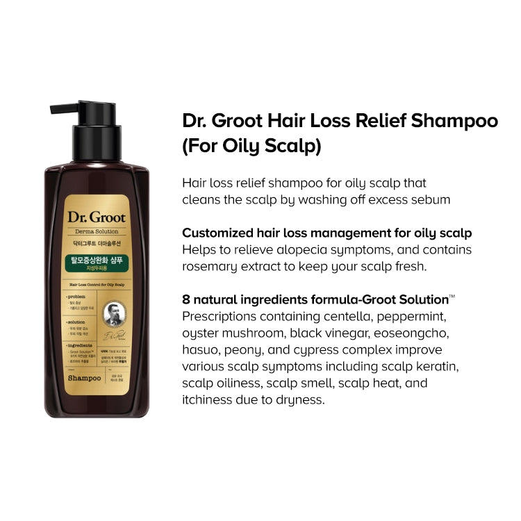 Dr Groot Hair Loss Care Shampoo For Oily Scalp 400ML