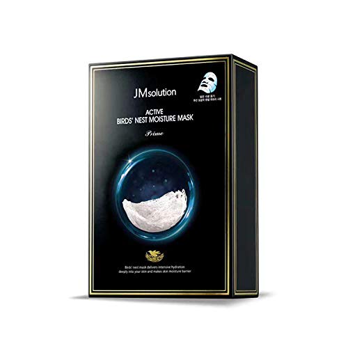 10 PCS JM Solution Active Bird's Nest Moisture Mask Moisturizing And Nourishing Mask