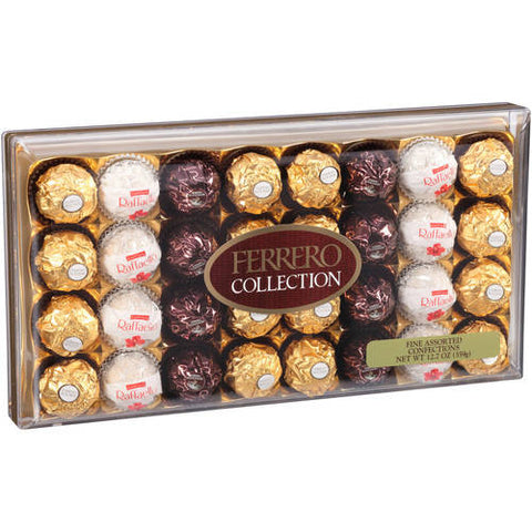 Ferrero Collection Fine Assorted Confections Holiday Gift, 12.7 Oz., 32 Count