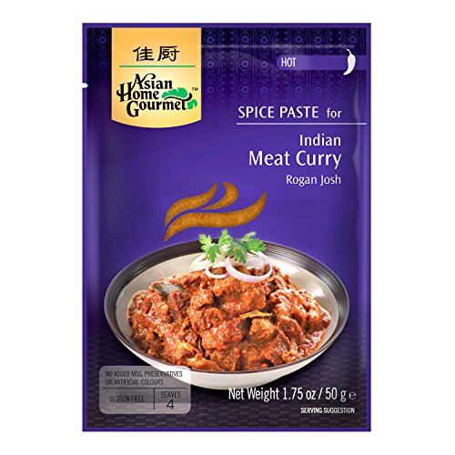 Asian Home Gourmet: Indian Meat Curry 1.75 oz (Pack of 12)