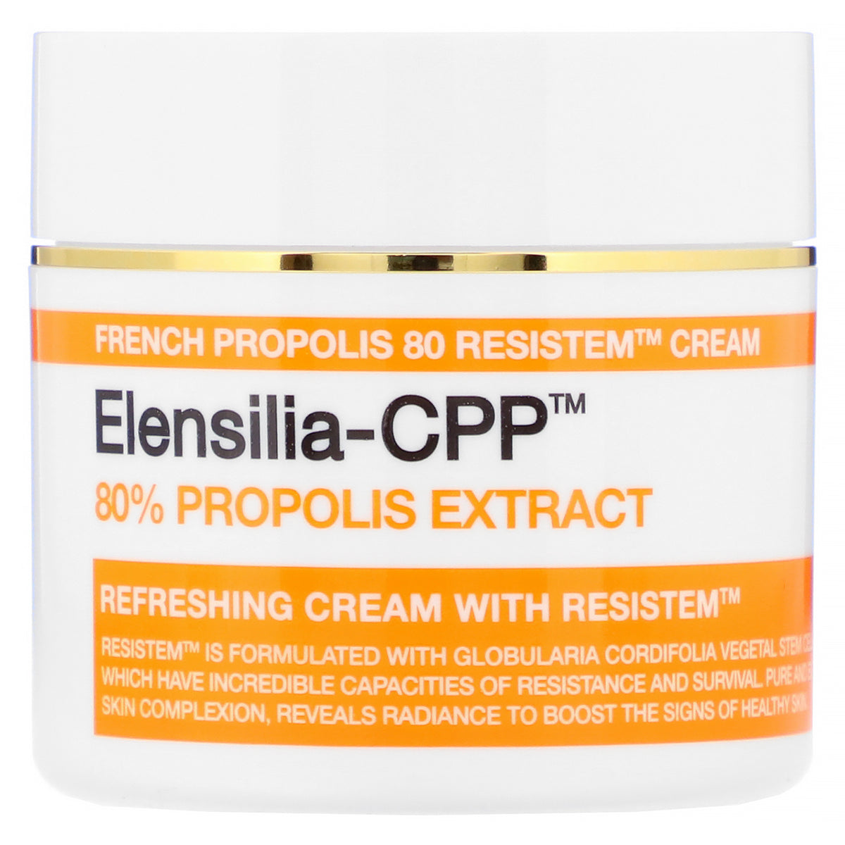 Elensilia-CPP, French Propolis 80 Resistem Cream, 50 g