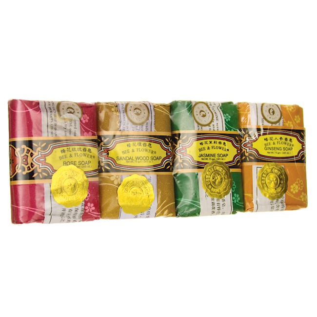 Bee & Flower Bar Soap Gift Set 4 Bar(S)